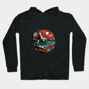 Fantasy chinese landscape Hoodie